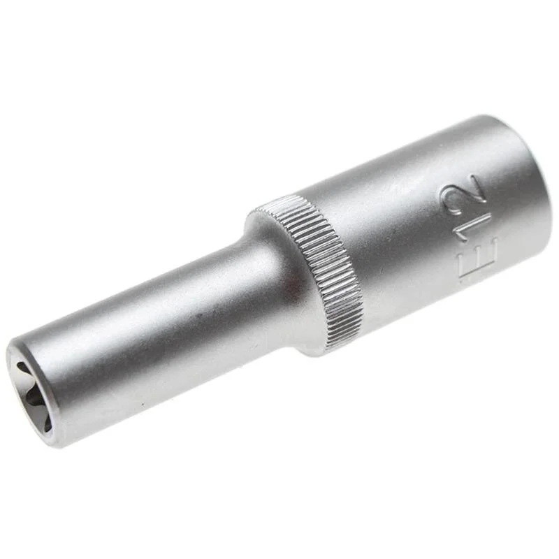 Versand Am Gleichen Tag BGS Steckschlüssel-Einsatz, tief, für E-Profil, E12, 12,5 (1/2)