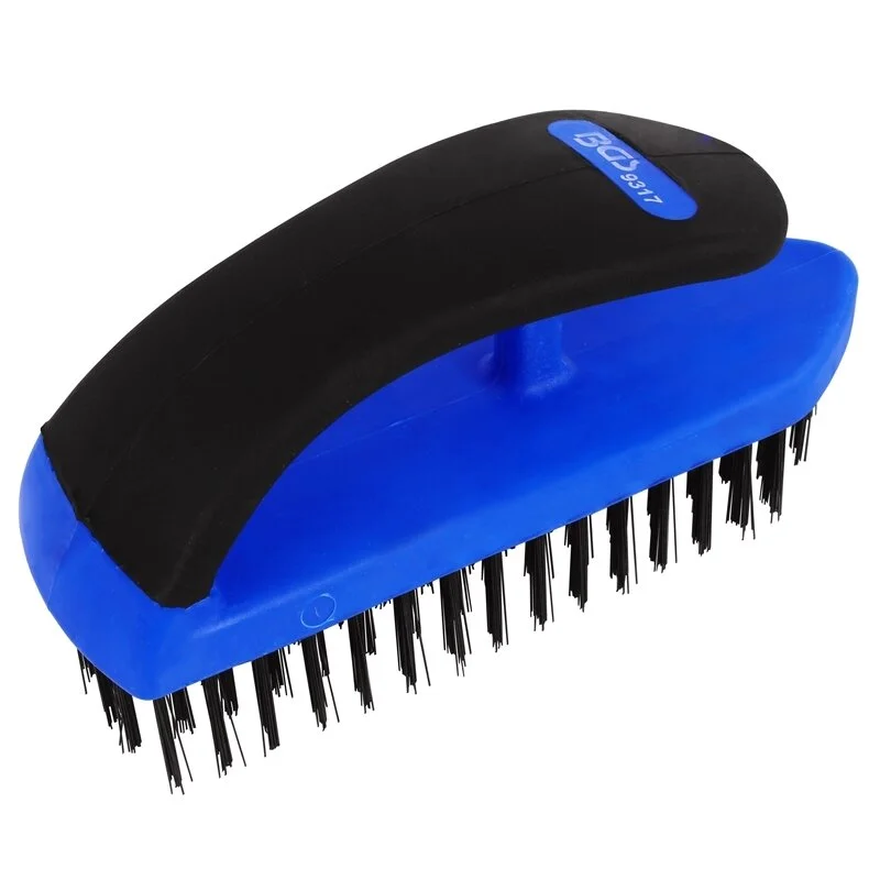 Zertifiziert Drahtbürste mit Kunststoffgriff, 172 mm