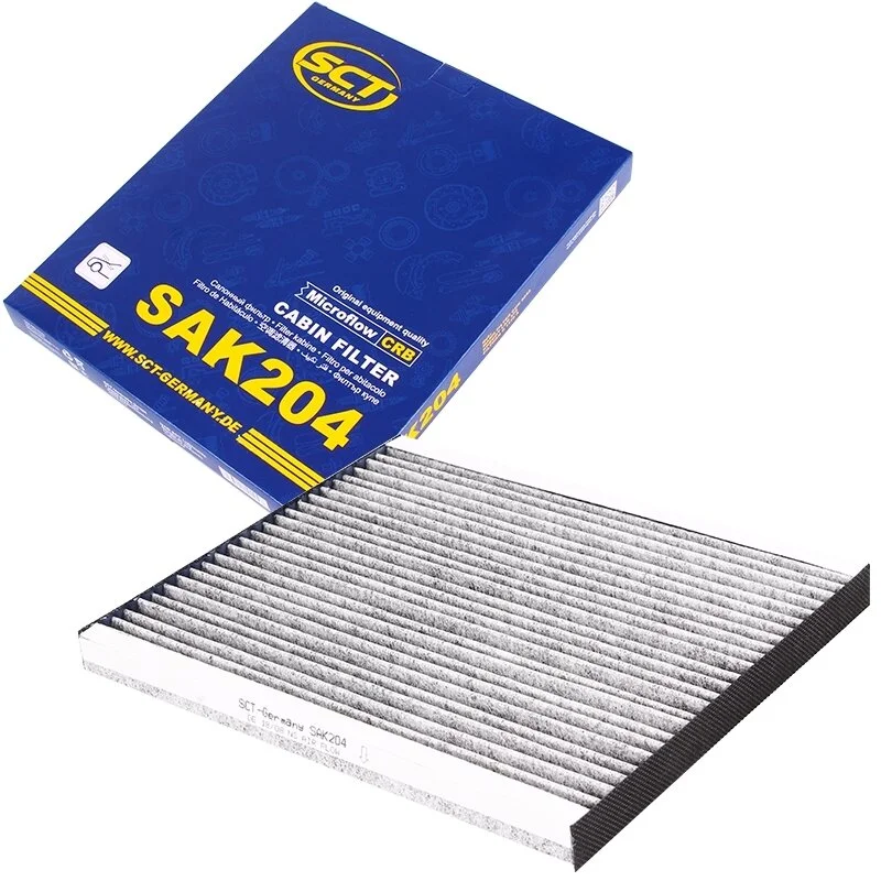 Zertifiziert SCT Filter, Innenraumluft