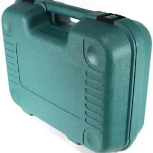 Zertifiziert Makita Transport Werkzeug Koffer grün für BHP / DHP 452 und BJV / DJV 180 und Akkus und Ladegerät