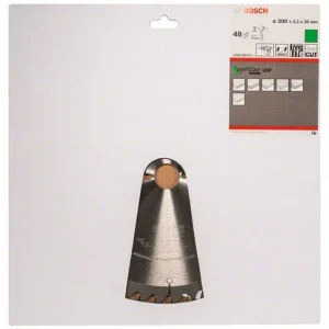 BOSCH Kreissägeblatt Optiline Wood Außen-Ø 300 mm Zähnezahl 48 UW ( 4000815446 ) Versand Am Gleichen Tag