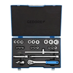 Kostenfreie Lieferung GEDORE Steckschlüsselsatz 19 EMU-20 23-teilig 1/2 ″ ( 4000880494 )