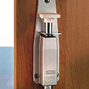 Zertifiziert BURG-WÄCHTER Türfeststeller TF 2 SB Leichtmetall silberfarbig eloxiert ( 3000253271 )