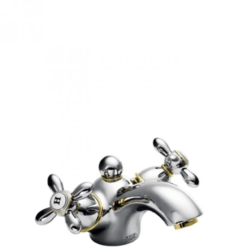 Zweigriff-Waschtischarmatur DN15 17032090 chrom/gold-optik Top-Angebot