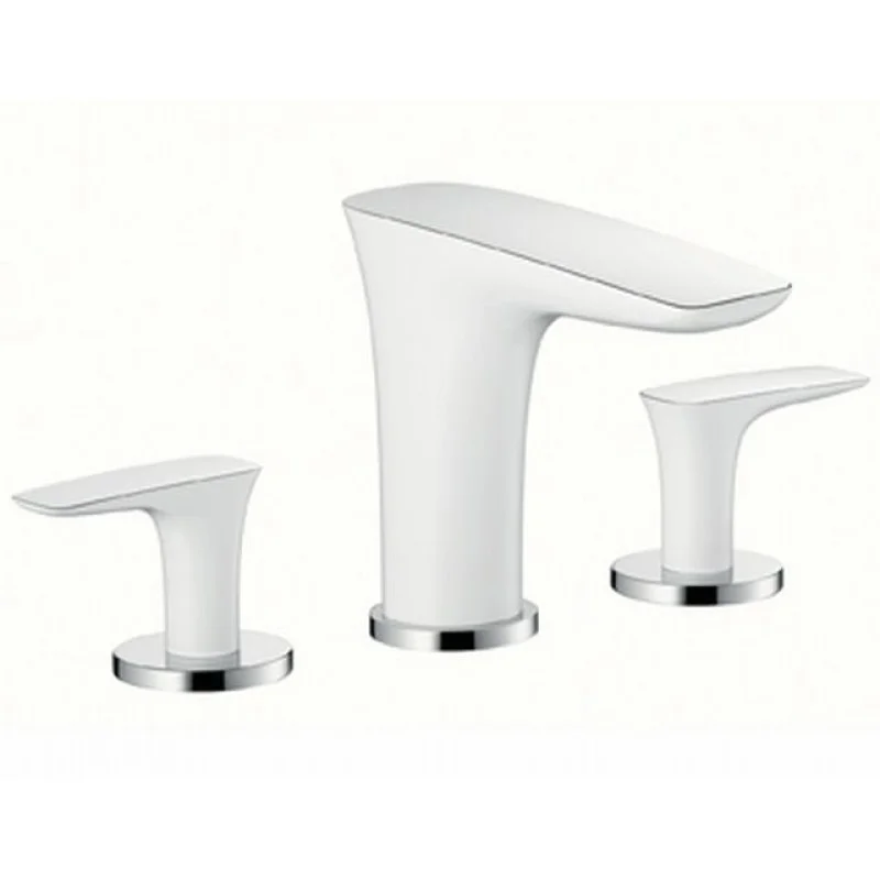 Zertifiziert Hansgrohe PURAVIDA Dreiloch-Waschtischarmatur DN15, Chrom 15073000