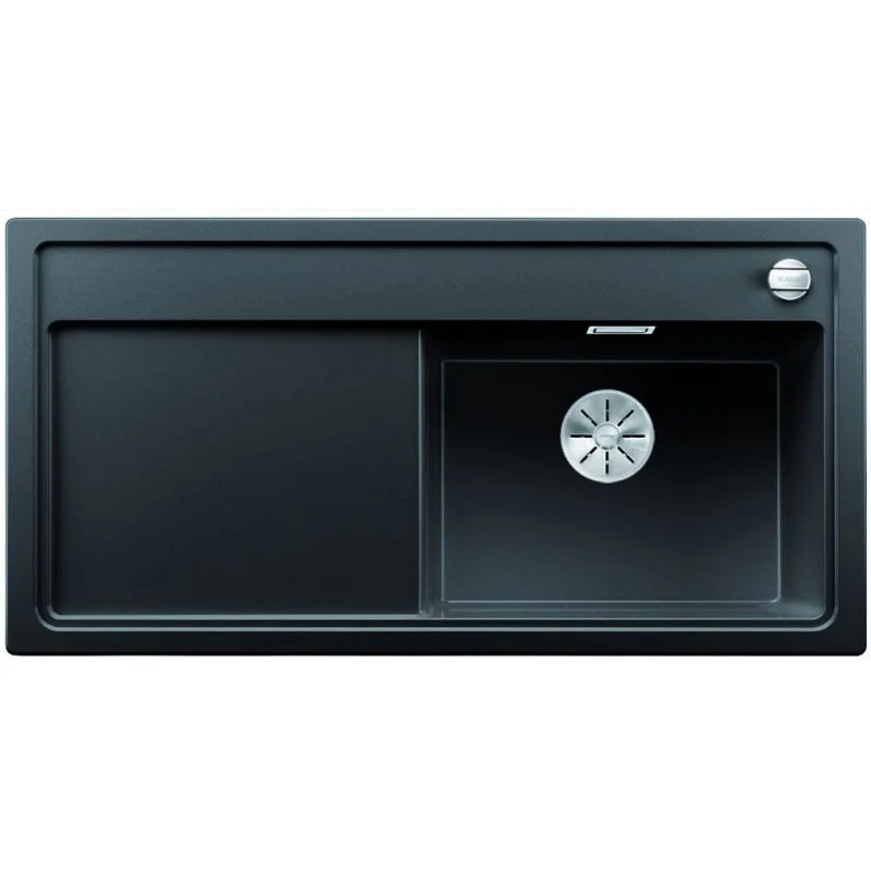 Zertifiziert BLANCO ZENAR XL 6 S Becken rechts Glasschneidbrett anthrazit InFino Ablauf 523944