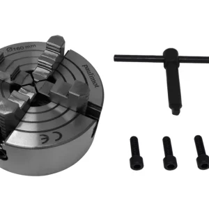 Zertifiziert Vierbackenfutter, 160 mm, einzeln verstellbare Backen