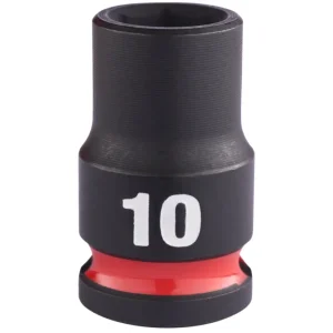 Zertifiziert Milwaukee SHOCKWAVE Schlagnuss 3/8" kurz, 10 x 32 mm