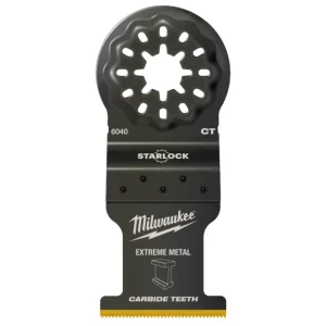 Zertifiziert Milwaukee Multitool HM-bestücktes Tauchsägeblatt 43 mm für Multimaterial