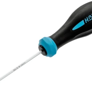 Zertifiziert HAZET Schraubendreher HEXAnamic® 802-30 · Schlitz Profil · 0.6 x 3.5 mm